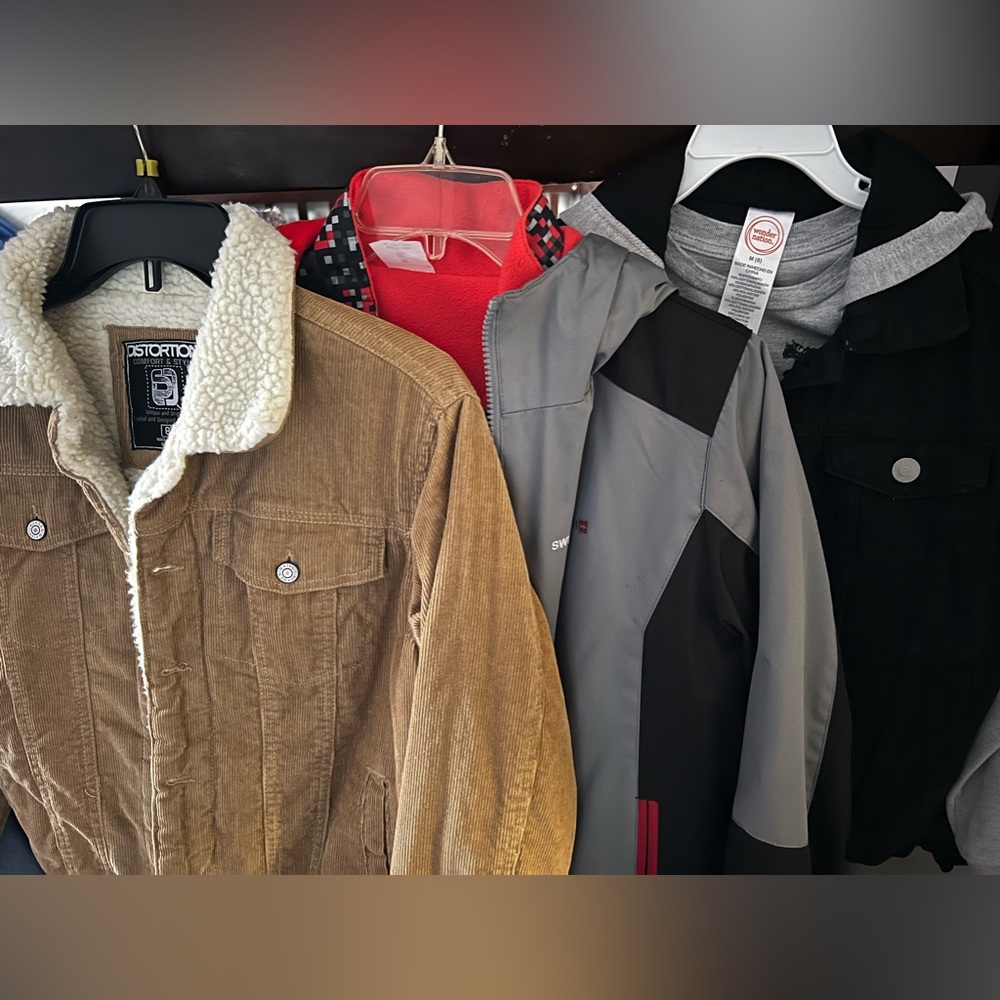 Bundle of boys jackets